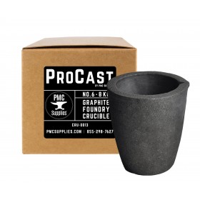ProCast™ No 6 - 8 Kg Clay Graphite Foundry Crucible
