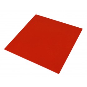 6" x 6" Red Precision Urethane Pad 1/16" Thickness