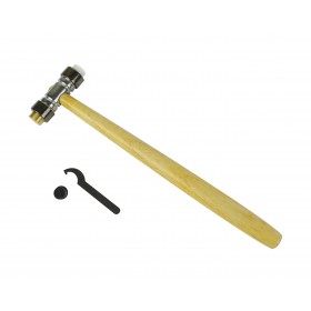 4 Oz Brass and Nylon Hammer w/ Wrench