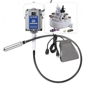 Foredom K.2830 SR Motor Flex Shaft with H.30 Handpiece Metal Foot Control & Accessories