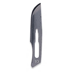 100 Pack - #10 Stainless Steel Economy Scalpel Blades