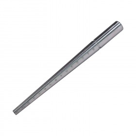 11-1/4" Solid Grooved Aluminum Ring Stick w/ Sizes 1-15