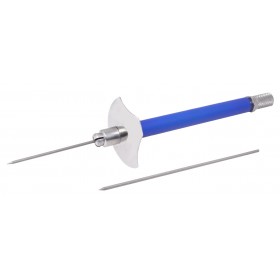 Steel Soldering Pick with Shield and Tungsten Tip