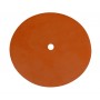Red Silicon Pad - 7" Diameter, 1/2" Hole for Vacuum Casting