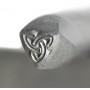 3/16" Steel Triquetra Celtic Knot Stamp