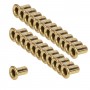 Pack of 24 Brass Eyelets - 5/32"