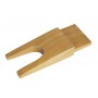 6-1/4" x 2-5/8" Wooden Bench Pin