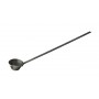 10 fl oz Stainless Steel Pouring Ladle w/ Flat Steel Handle