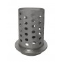 5" x 11" Perforated Stainless Steel Flask