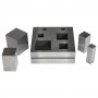 4-Piece Square Steel Disc Cutter Set