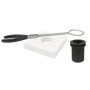 60 Oz TableTop QuikMelt Deluxe Topper Kit with Flange, Tongs, & Crucible