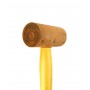 1-1/4" Natural Rawhide Hammer Leather Mallet