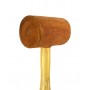 2" Natural Rawhide Hammer Leather Mallet