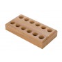 Wooden Plier Block w/ 12 Holes