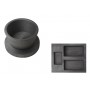 3-Cavity 2, 5, 10 oz Gold Combo Mold and 50 oz Graphite Crucible Cup with Base Set