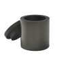 1-1/2" x 1-1/2" (40 MM x 40 MM) High-Density Graphite Crucible with Lid