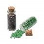Box of 50 Glass Bead Bottles with Cork 