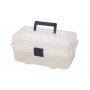 Clear Plastic Storage Box w/ Compartments