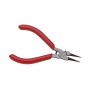 4-1/2" Round Nose Pliers w/ Red PVC Grips