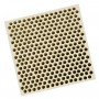 Honeycomb Ceramic Block Square with 294 Holes (2 mm Diameter) 